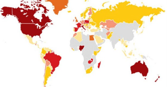 radiografia do dia: em que países se consome mais cannabis