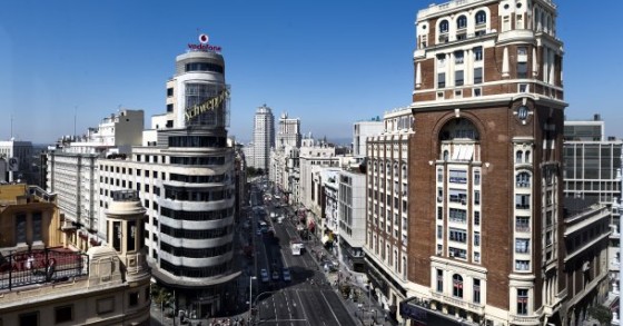 Rendas dos escritórios na avenida mais famosa de Madrid caem 50%
