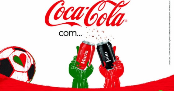 40 milhões de latas de Coca-Cola personalizadas em Portugal