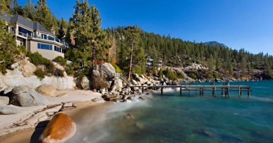 Casas de sonho: Mansão rústica “colada” ao Lago Tahoe (fotos) 