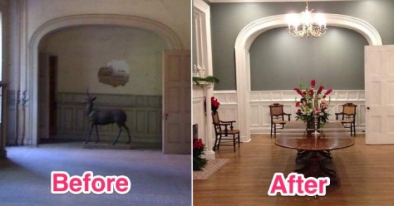 Como transformar uma casa em ruínas numa mansão de sonho (fotos)