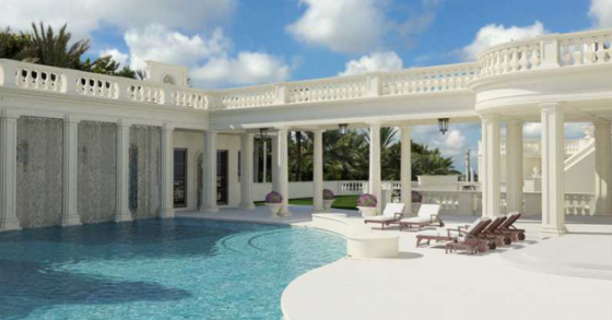 Visita guiada ao “Le Palais Royal”, a casa mais cara dos EUA (custa 107 milhões de euros)