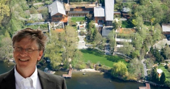 Este é o património imobiliário de Bill Gates