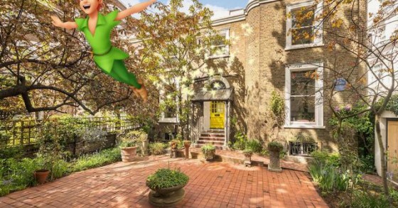 A casa que inspirou (e onde foi escrita) a história de Peter Pan está à venda por 10 milhões de euros 
