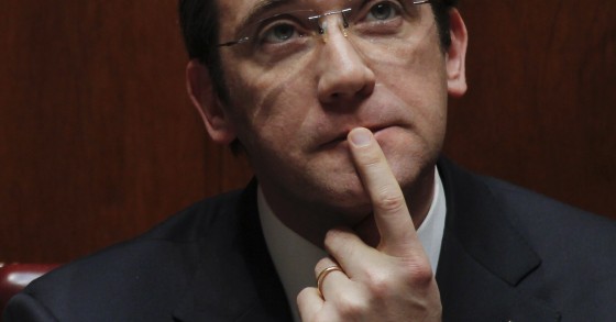 Passos Coelho preocupado com a CGD por ausência de reembolsos da ajuda pública 