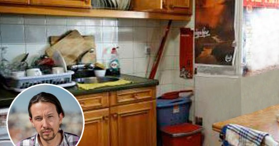 Assim é a casa do líder do partido espanhol Podemos em Madrid