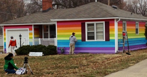 Usar a casa como "arma" de protesto