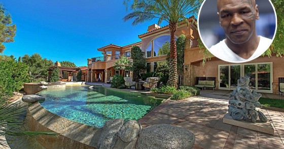 Casas de famosos: Mike Tyson vende mansão em Las Vegas e compra uma maior na mesma rua (fotos) 