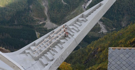 O espetacular miradouro que terá as melhores vistas sobre um dos tesouros da Noruega 