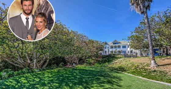 Casa dos atores Elsa Pataky e Chris Hemsworth (já foi de Paul Hogan) em Malibu está à venda 