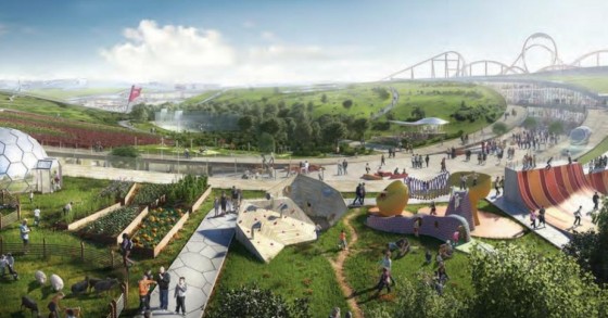 Europacity começa a ser construído em 2019 (Foto: Dinheiro Vivo).