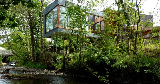 A casa está localizada no Parque Nacional de Brecon Beacons (Fotos: Tim Brotherton).