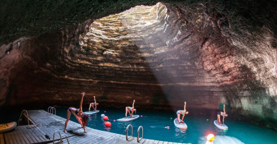 Homestead Resort: Mergulhar numa piscina de águas termais dentro de uma cratera 
