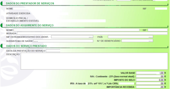 IRS 2015: recibos verdes com novas regras já na apresentação desta declaração