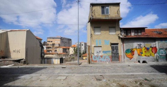 Bairro do Leal, no Porto, fotografado pelo Público.