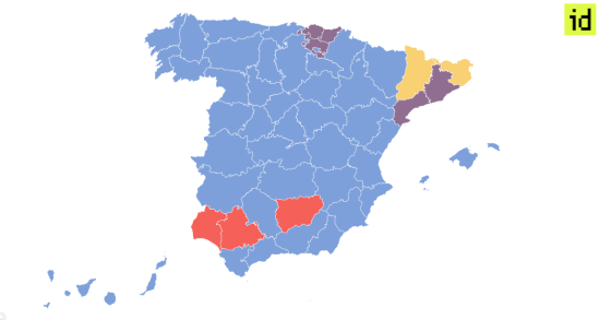 Eleições em Espanha: ganha PP em força e PSOE mantém-se à frente de Podemos