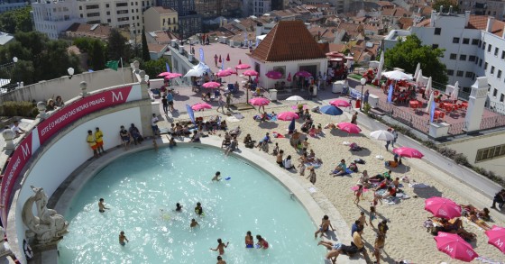 Praia urbana do Jardim do Torel encerrada este ano