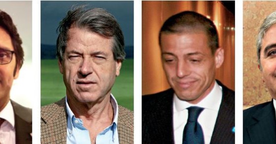 Bava, Granadeiro, Pacheco e Morais Pires agiram com dolo (montagem do Expresso)