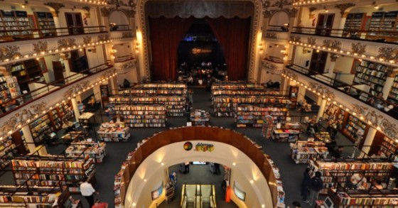 Um teatro do século XIX convertido numa espetacular livraria em Buenos Aires