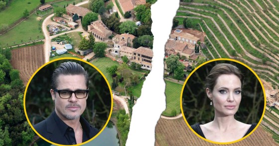 O património imobiliário que Brad Pitt e Angelina Jolie terão de dividir com o divórcio 