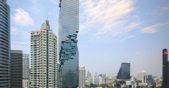 Chama-se MahaNakhon e parece um lego: Assim é o maior arranha-céus da Tailândia 