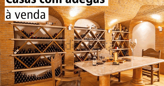 Casas com adegas