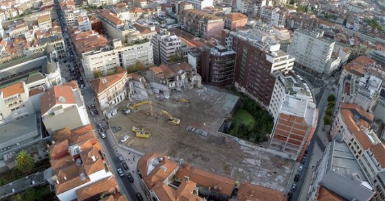 Maior projeto imobiliário da Baixa do Porto já está em construção