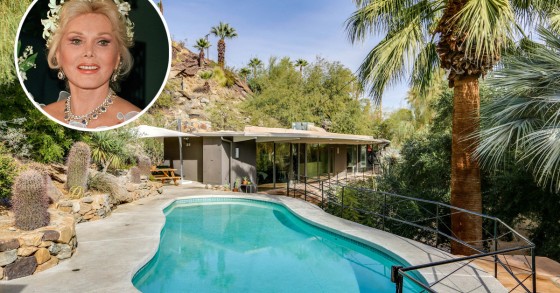 Casa da atriz Zsa Zsa Gabor em Palm Springs à venda por 928.000 euros 