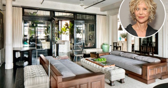 Meg Ryan vende o seu apartamento no SoHo de Nova Iorque por 10 milhões