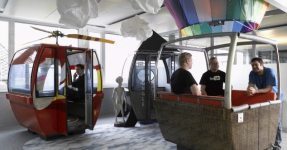 Sim, trabalhar nestes 10 escritórios deve ser muito divertido 