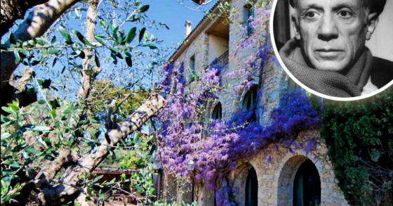 “Esconderijo do Minotauro”, o último lar de Picasso, é uma das casas mais caras do mundo 