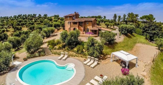 Casas de sonho: Os segredos de uma encantadora “villa” na Toscana rodeada de oliveiras