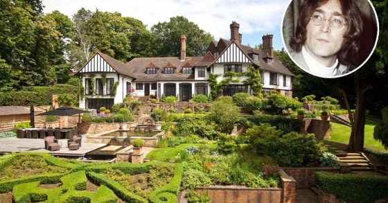A antiga casa de John Lennon está à venda por 9,8 milhões