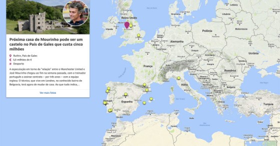 Casas de famosos: E o óscar vai para... Portugal (até Madonna cá veio parar)