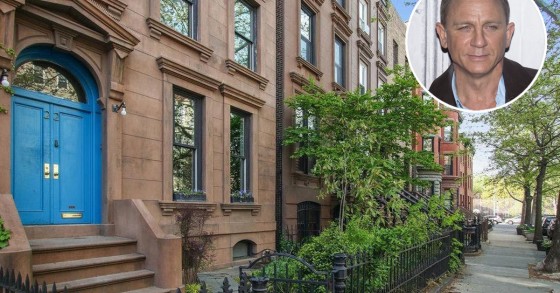 A casa, num típico bairro de Brooklyn