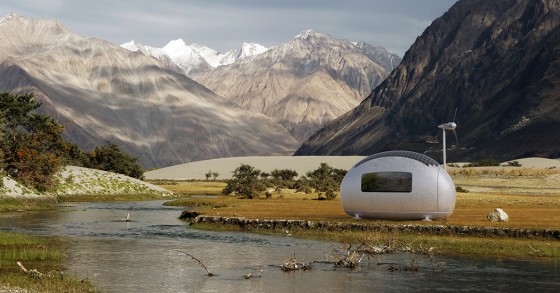 Casas-cápsula para viver em qualquer parte do mundo