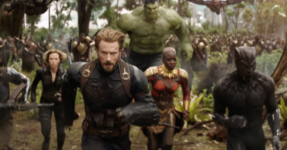 É a primeira vez que tantos super-heróis se reúnem no mesmo filme