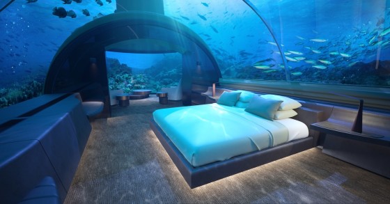 Quarto subaquático