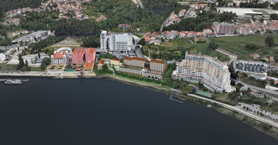 Ruínas da fábrica do sabão Floral convertidas no maior espaço de eventos com vista para o Douro