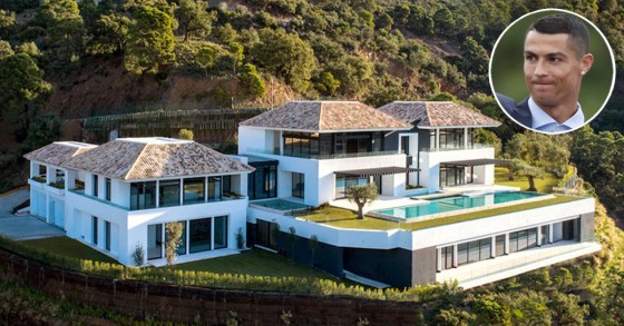 La familia de Cristiano Ronaldo estuvo de vacaciones en esta mansión de Málaga / FERCA Rentals
