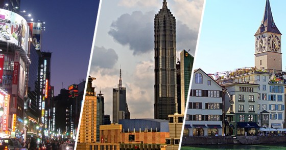 Mitkä ovat kalleimmat maat asua? / Wikimedia commons