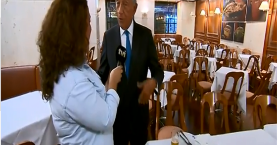 Pastelaria Suíça teve cliente especial no dia em que fechou de vez: Marcelo foi lá jantar