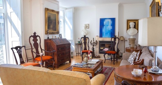 Ten piękny portugalski apartament jest pełen światła