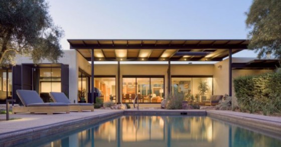 A casa está localizada em Tucson, Arizona (EUA)