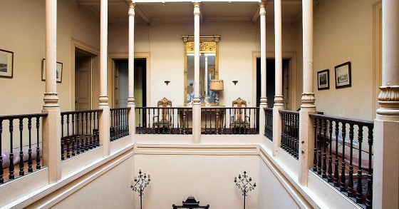 Traditional 19th-century palace in Portugal