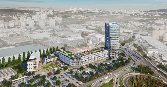 Cinco District, o mega projeto imobiliário a nascer em Carnaxide com escritórios e hotel 