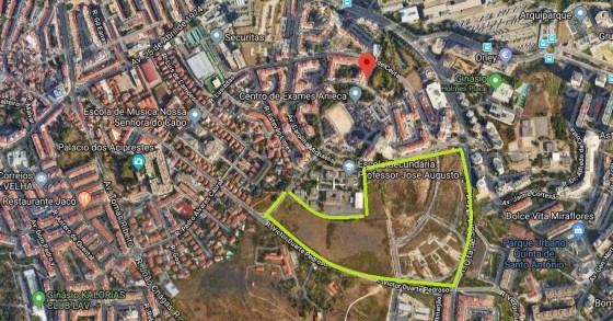 Terrenos da Pedreira dos Húngaros sem interessados – este mês há novo leilão em Oeiras