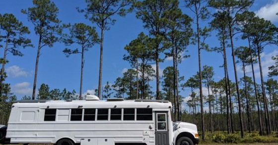 O autocarro que é uma casa