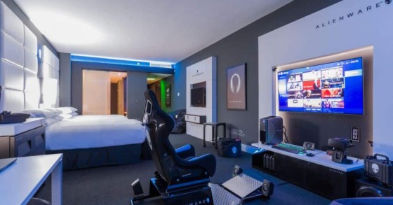 Assim é o quarto 2425 do Hotel Hilton Panama