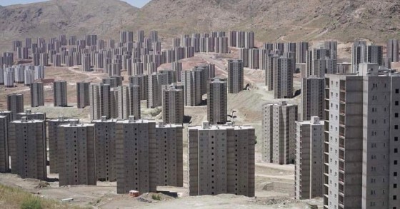 Os prédios inacabados